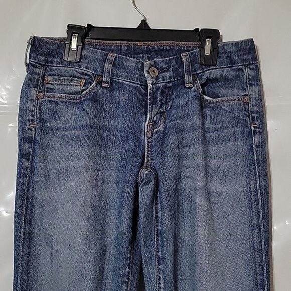 Citizens Of Humanity FAYE #003 Flared Jeans Size 29 Distressed Hem Medium Wash - Picture 3 of 12